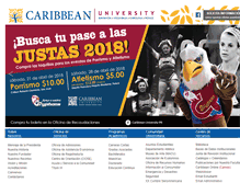 Tablet Screenshot of caribbean.edu